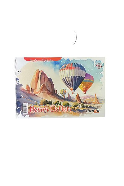 Limon 35X50 Picture Book Spiral Carron Cover 15 Sheets
