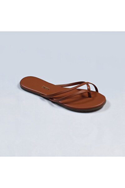 Tkees Γυναικείες μαύρες σαγιονάρες με διπλή ταινία καθημερινά κομψές