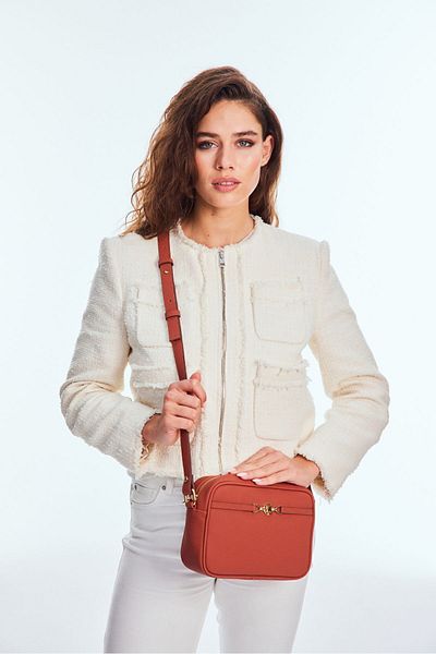 U.S. Polo Assn. Geantă Messenger pentru damă, roșu - Us24702