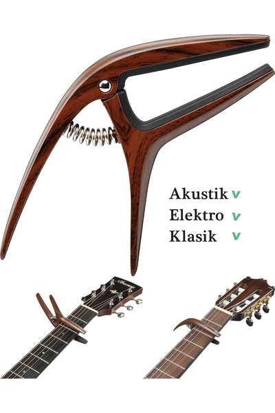 IBANEZ ICGC10W Universal Capodaster İki Taraflı Gitar Kaposu