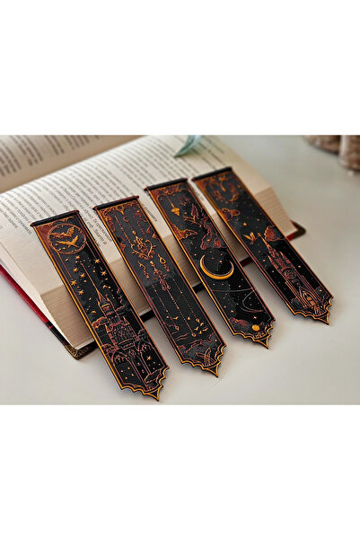 Forge Triverse Harry Potter Hogwarts Seri 2 Kabartmalı Kitap Ayracı 4lü Set