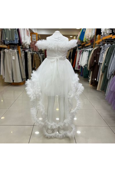 Yonca Çocuk Βραδινό φόρεμα ONBUCO Kids 6558 Girl's Tailed