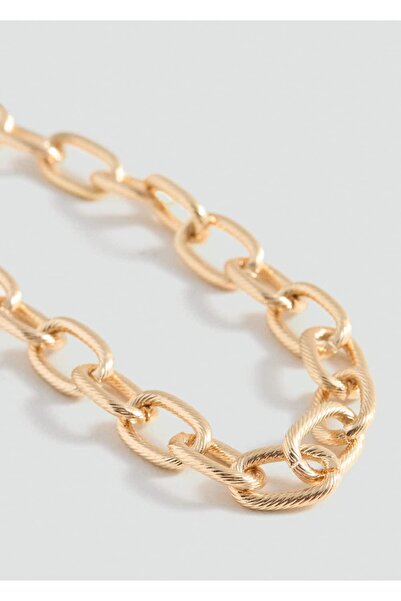 Mango Teen Ogrlica od pletenog lanca