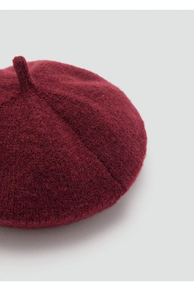 MANGO Woman Striped Beret