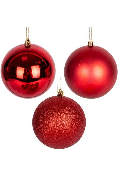 party mix Christmas Ball 4 cm 6 Pcs |   Christmas Tree Ball |   Christmas Ornaments |   New Year Party Ornaments