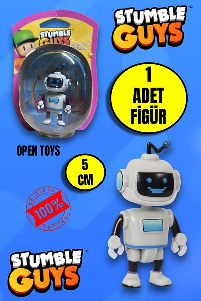 TOYFEST روبوت مجسم مقاس 5 سم من Stumble Guys