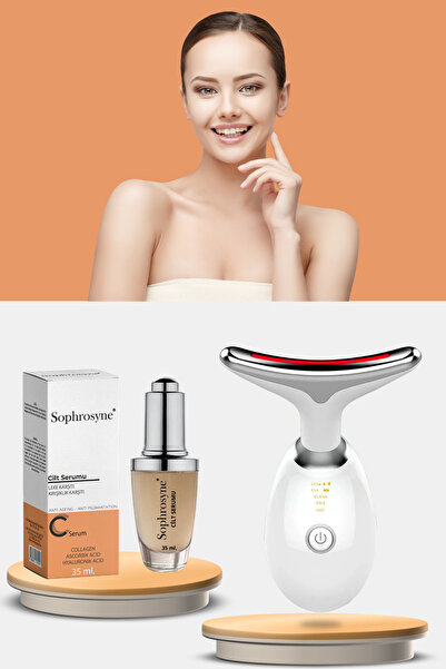 Beauty Vogue Yüz Masaj Aleti Ems Güzellik Cihazı C Serum (Gıdı,sarkma,Boyunkı...