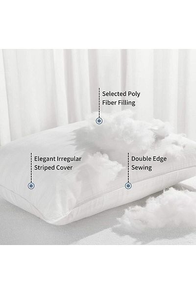 İz Concept İz Concept 2 Pieces Ultra Plump Throw Μαξιλάρι - Τετράγωνο Μαξιλάρι Ριχτάρι, Γεμισμένο Σχέδιο