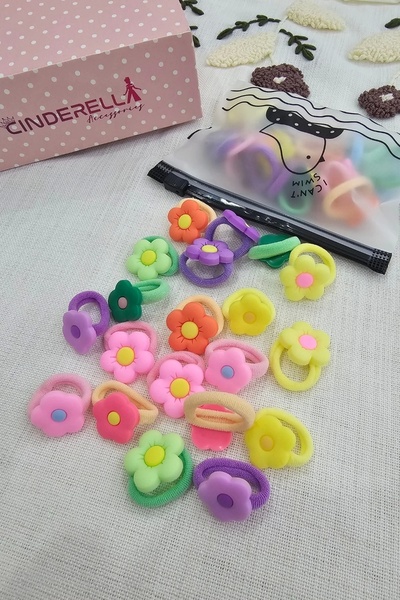 Cinderella Set de 20 de prosoape moi colorate, care nu răcește pentru fetiță ...