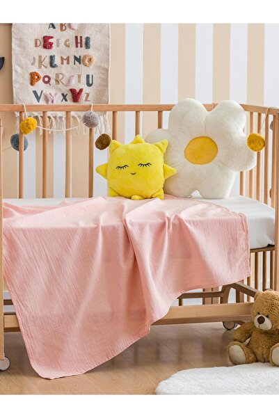 LC Waikiki LCW baby Kız Bebek Battaniyesi 90x100 Cm