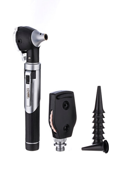VZN Fiber Optik Otoskop Oftalmaskop Set Ces-e-10