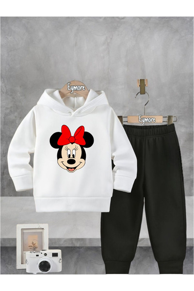 DİSCOST MİCKEY MOUSE IMPRIMAT GHOST BOTTOM TOP COPII SET