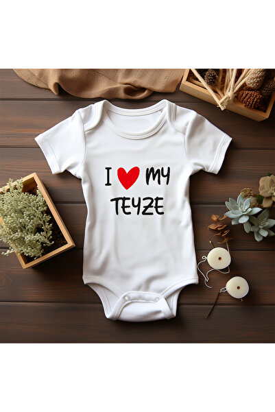 Lotus Baby 100% Cotton Special Designed Baby Bodysuit with Tee Written