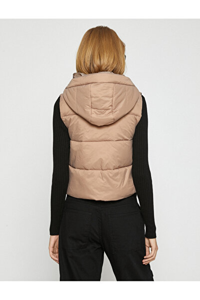 Koton Hooded Puffer Vest