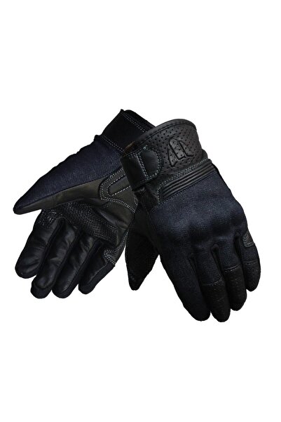 Vexo Denim Motosiklet Eldiveni