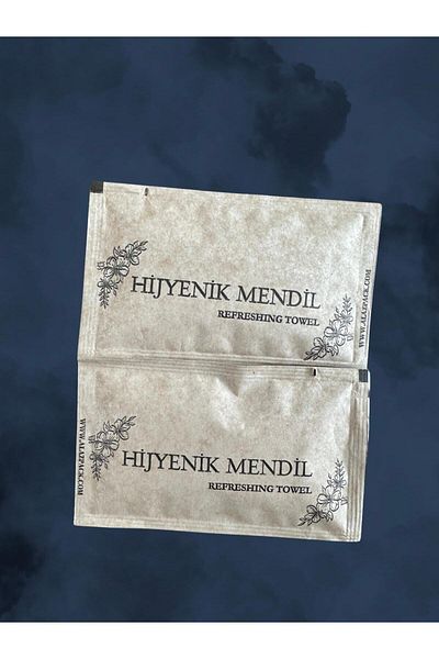Islakmendilcim Kraft Wet Wipes (Disposable) Printed 7X12 1000 Pieces