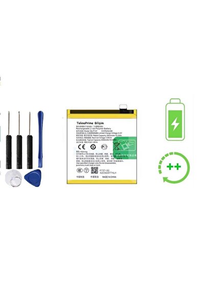 TeknoPrime Oppo Reno 2Z İle Uyumlu  Güclendirilmis İthal Pil Batarya BLP737