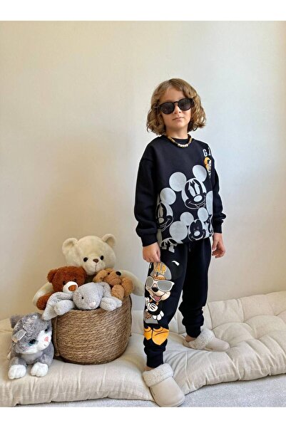 YİGİT BUTİK Yigit Boutique Character Printed Boy Suit