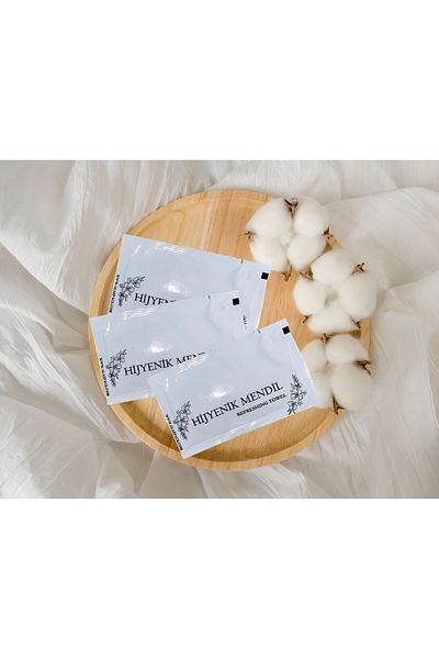 Islakmendilcim 7X12 Printed Wet Wipes - Disposable 100 Pieces