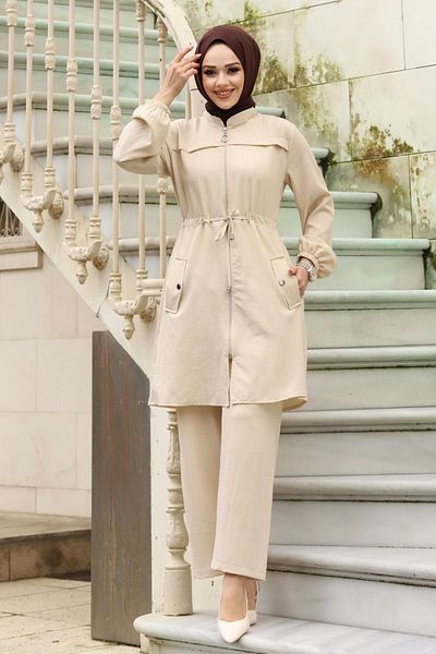 Herita Hijab-Set mit Tunneldetails