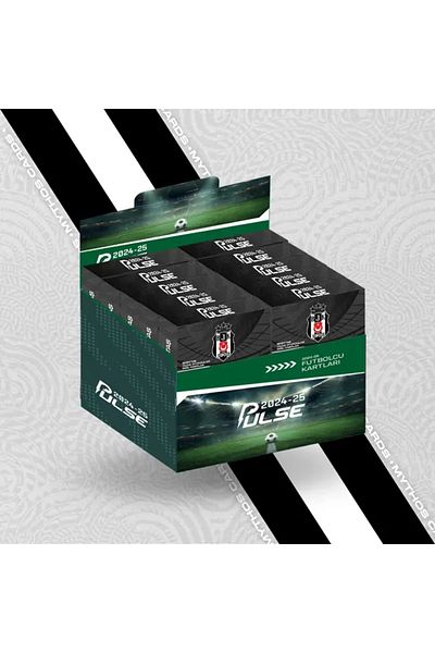 Beşiktaş Pulse Footballer Cards 2024/25 - Full Box