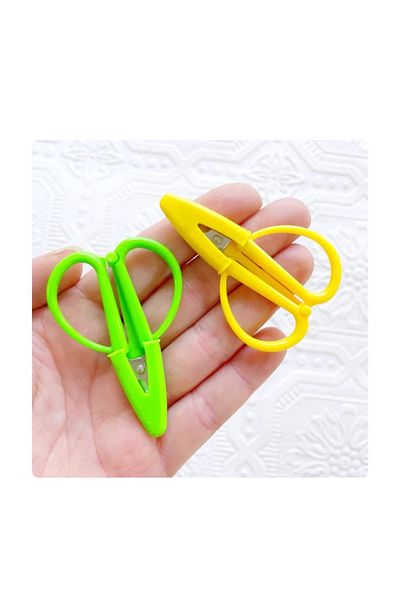 BALIM ÖRGÜ EVİ Yellow Tiny Scissors - Honey Knitting House