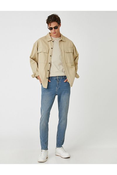 Koton Joe Jean - Pantaloni Jean Tapered Fit