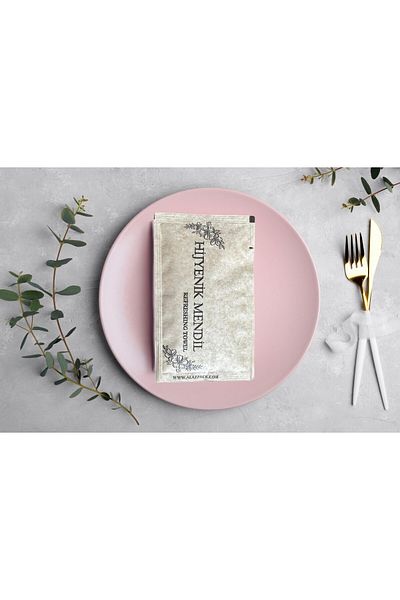 Islakmendilcim Kraft Wet Wipes (Disposable) Printed 7X12 1000 Pieces