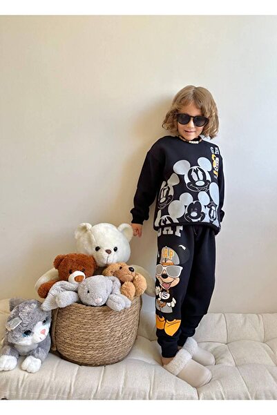 YİGİT BUTİK Yigit Boutique Character Printed Boy Suit