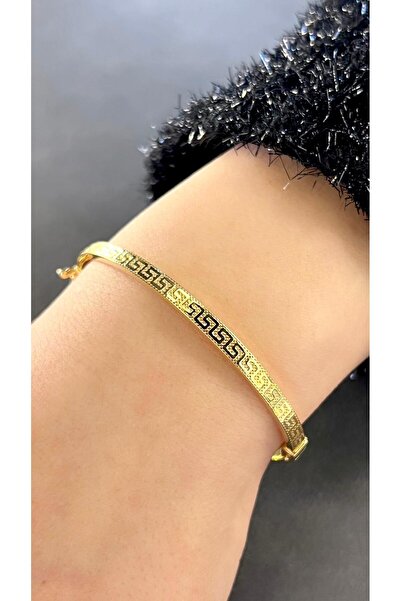 kuyumcu nurettin 6,50gr (GRAM) Grekli Kelepçe 14 Ayar Altın 4 Mm