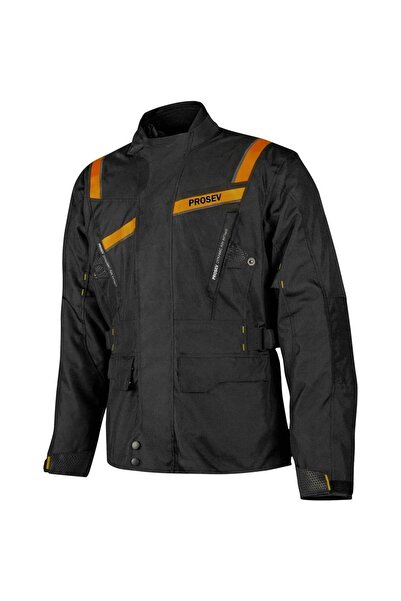 Prosev 5217 Stelvio 3 Katmanlı 4 Mevsim Motosiklet Montu Turuncu
