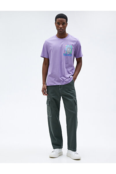 Koton Koszulka Rick And Morty z licencjonowanym nadrukiem