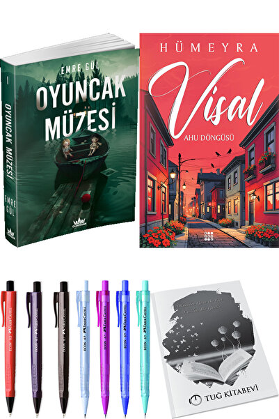 Ephesus Yayınları Visal Ahu Döngüsü ve Oyuncak Müzesi Emre Gül 2li Set + Hedi...