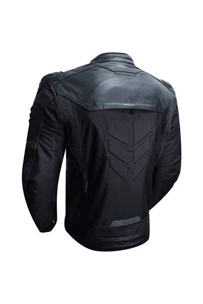 Prosev Falcon Leather Motorcycle Coat