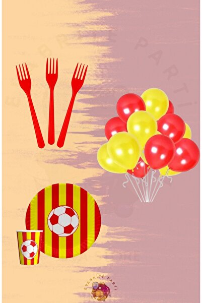 Evabrite Комплект за 8 души с вентилатор и червена тематика, минибар - компле...