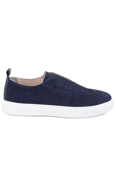 Desa Ανδρικά δερμάτινα casual παπούτσια Odalys Navy Blue