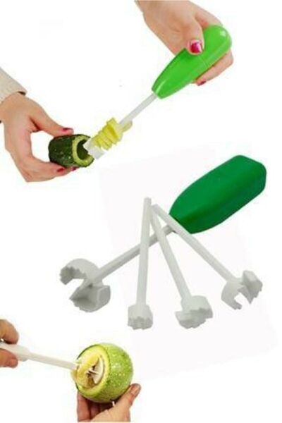 Byanes Meyve Sebze Oyacağı 4 Boy Uçlu Set Kabak Oyacağı