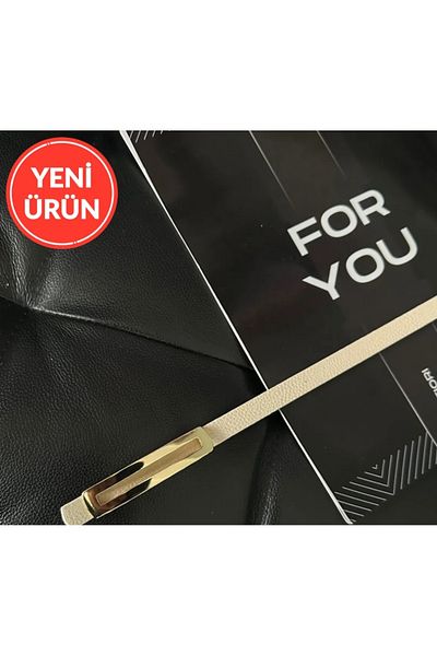 DENİKK Yudoowear, curea standard pentru femei de culoare crem