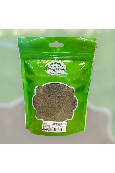 ABDULLAH DAĞ Hatay Local Pure Ground Powder Black Pepper 250 Gr - 1/4 Gr