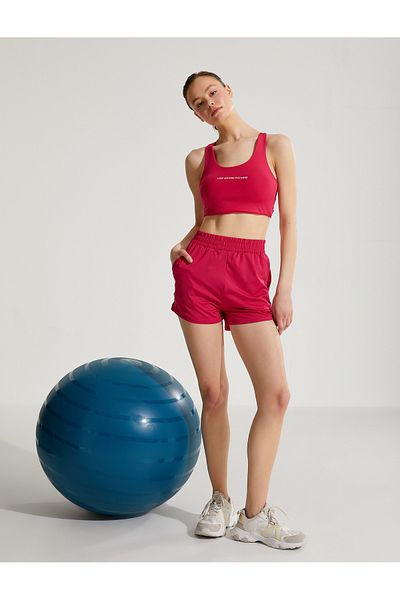 Koton Nahtloser Sport-BH mit Neckholder