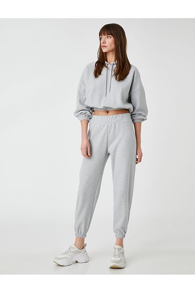 Koton Jogger-Jogginghose mit elastischem Bund