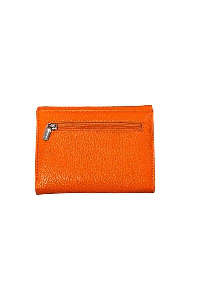 Monte Lui Mntc12 - Orange Leather Wallet Card Holder