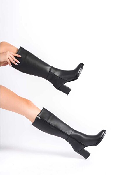 Shoe Miss Hadid Skin - Model de cizme cu toc