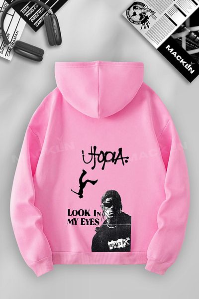 macklin Τράβις Σκοτ Φούτερ με στάμπα Unisex με κουκούλα - Σχέδιο My In Eyes