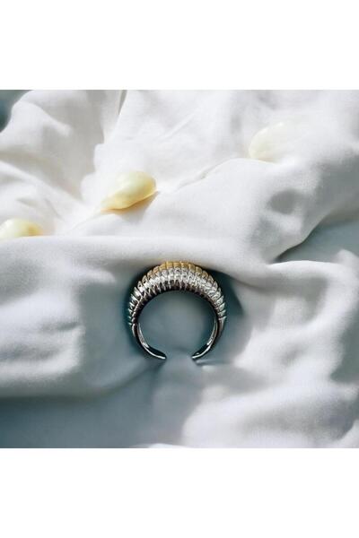 Butik Çelik Silver Yüzük