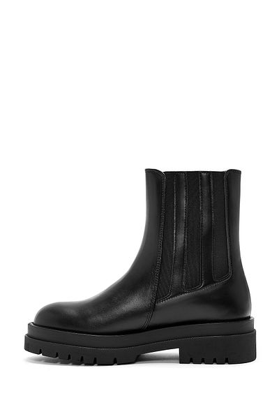 Derimod Women's Black Chelsea Boots 24Wfe 402118