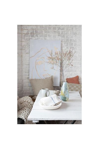Warm Design Glass Vase - Organic Shaped