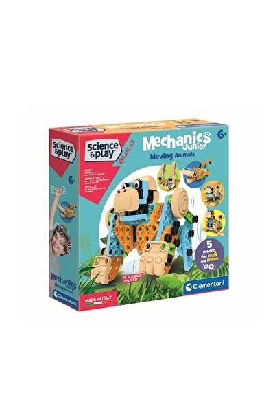 CLEMENTONI 75060tr Mechanics Junior Hareketli Hayvanlar- Mekanik Lab. /bilimv...