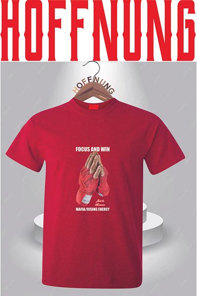 HOFFNUNG New Focus and Win T-Shirt for Men and Women
