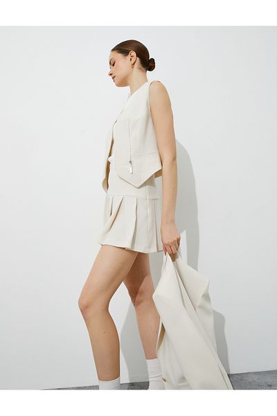 Koton Side Zipper Vest